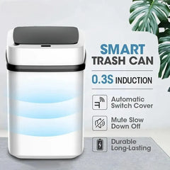  Touchless Trash Can Smart Garbage Disposal System