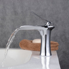 Bathroom Sink Waterfall Faucet