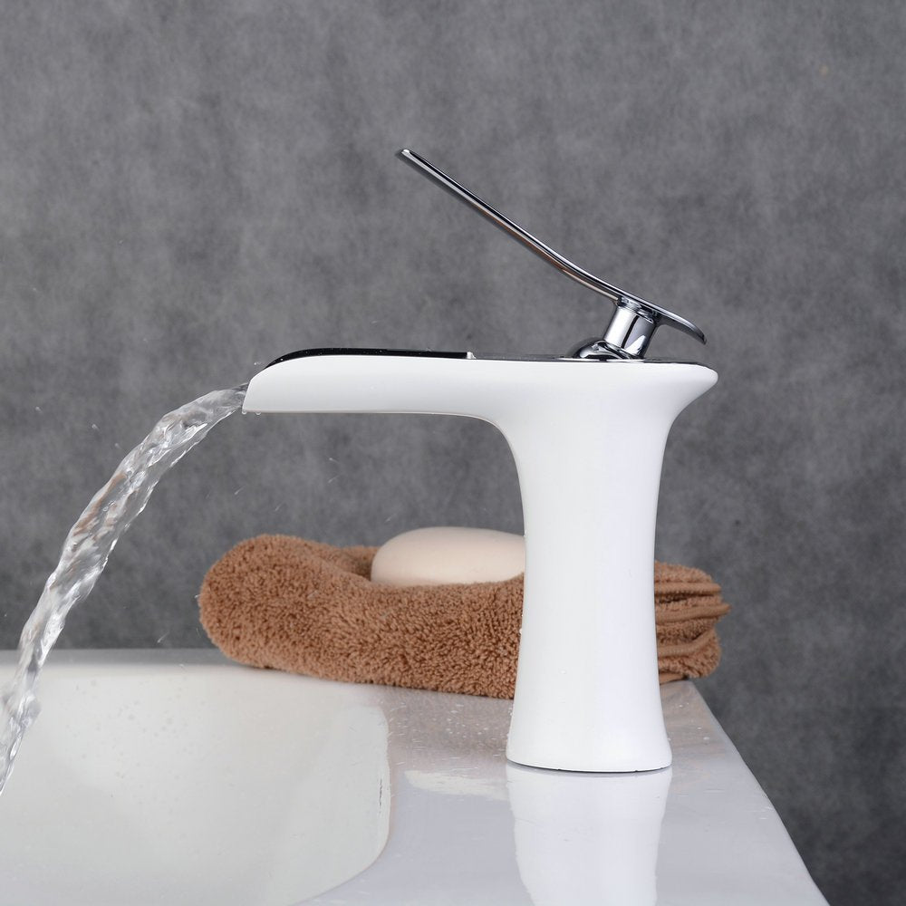 Bathroom Sink Waterfall Faucet