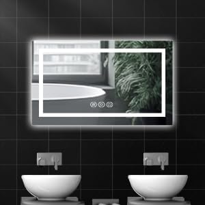 Illuminate and Enhance Your Bathroom Round LED Mirror