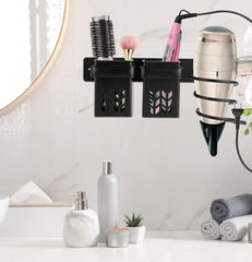 Hair Dryer Organizer Rack Straightener Holder