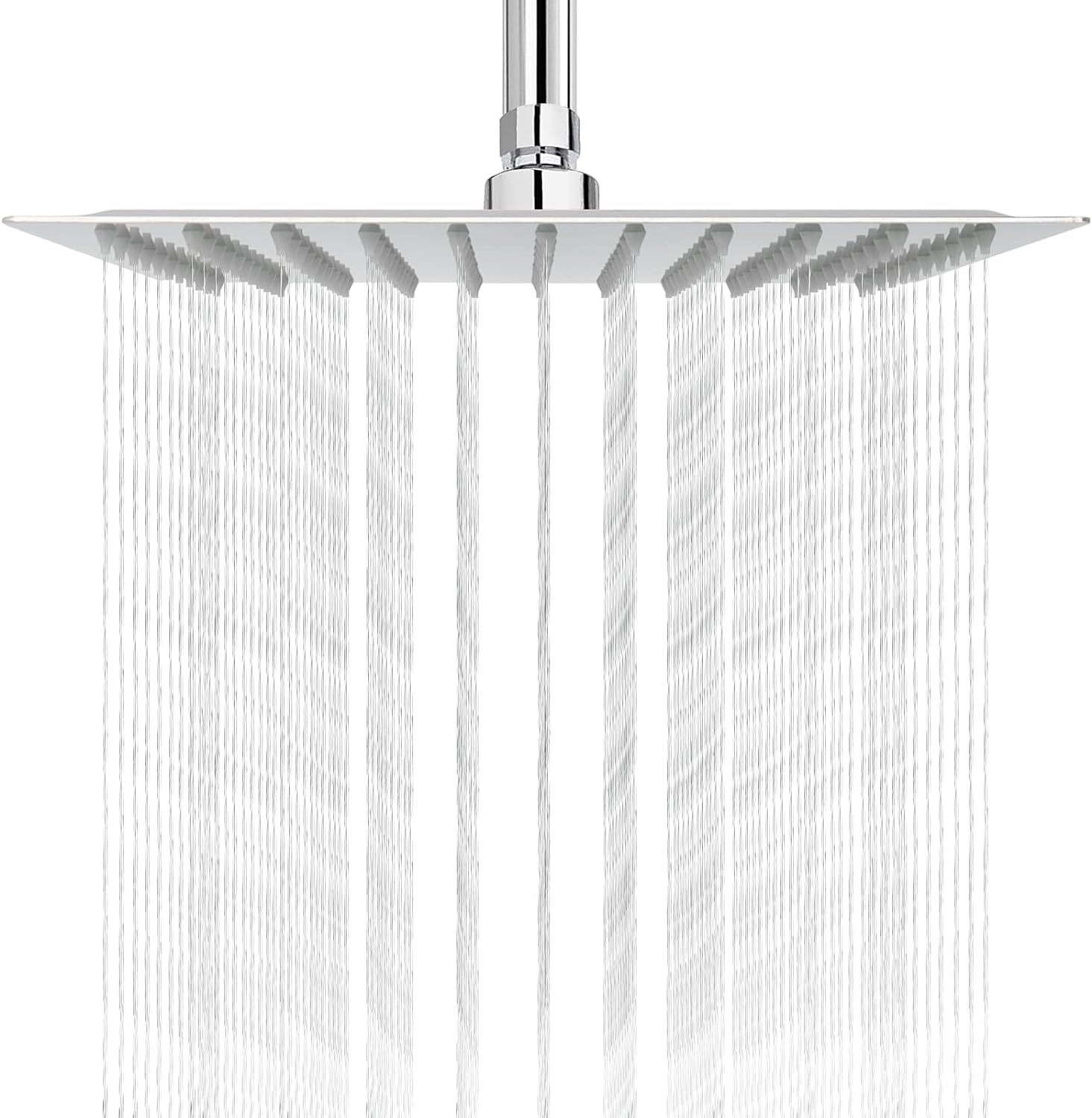 Luxurious High Flow Square Rainfall Showerhead