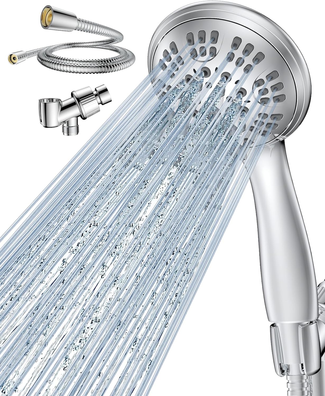 6 Functions Detachable Bathroom Shower Head Set