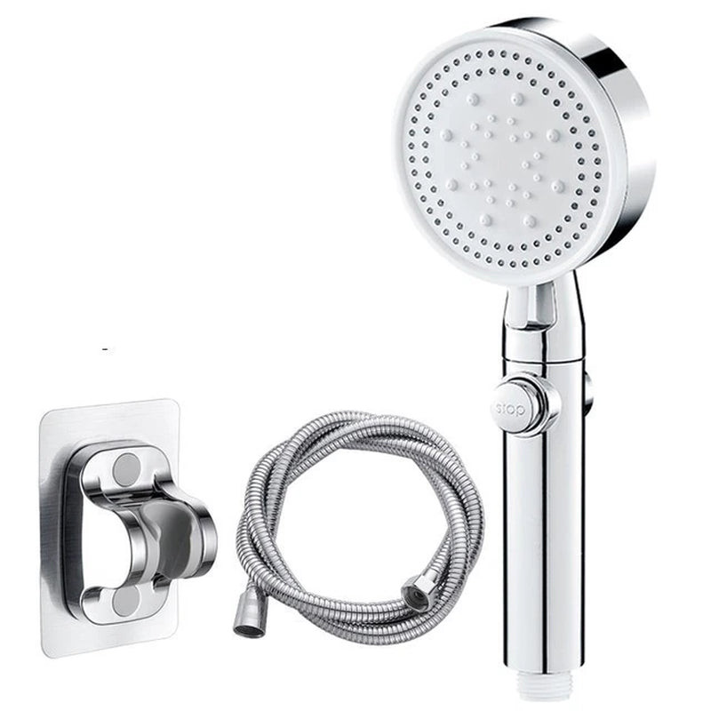 "Ultimate High Pressure Shower Head with 5 Modes and Water Saving Feature - Upgrade Your Shower Experience Today!"