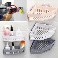 Shelf Bathroom Shelf Organizer Toilet Shampoo Gel Storage Basket Decoration Bathroom Corner Shower Shelf Rack Holder Accessories