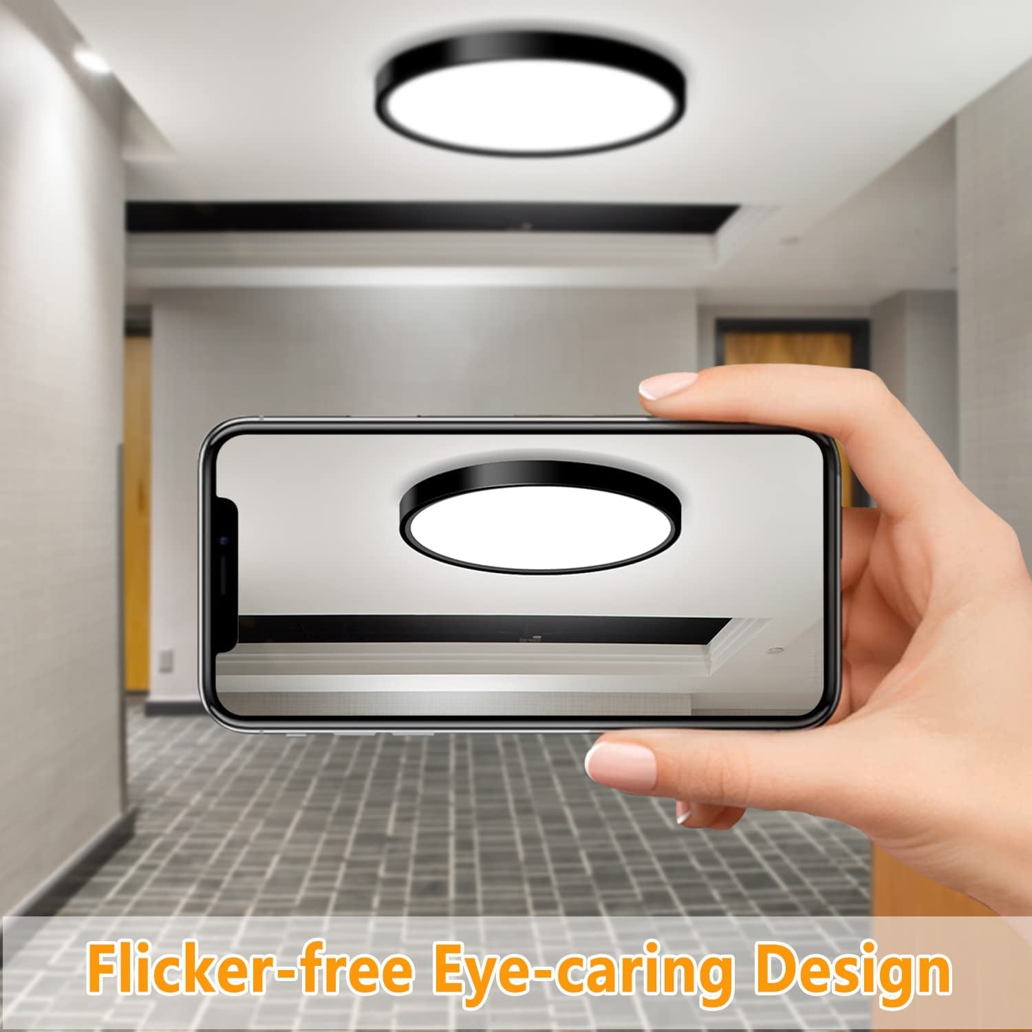 LED Flush Mount Ceiling Light Fixture