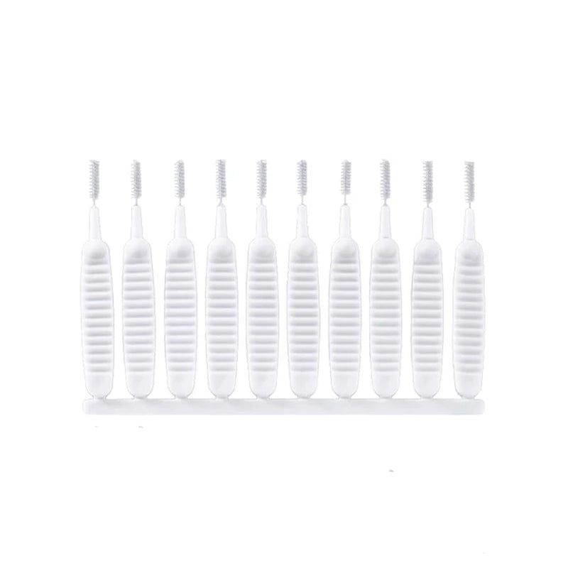 10-100PCS Shower Cleaning Brush Bathroom Micro Nylon Brush Nozzle Anti-Blocking Cleaning Tools Bathroom Accessories