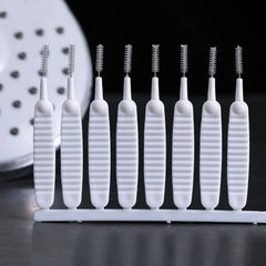 10-100PCS Shower Cleaning Brush Bathroom Micro Nylon Brush Nozzle Anti-Blocking Cleaning Tools Bathroom Accessories