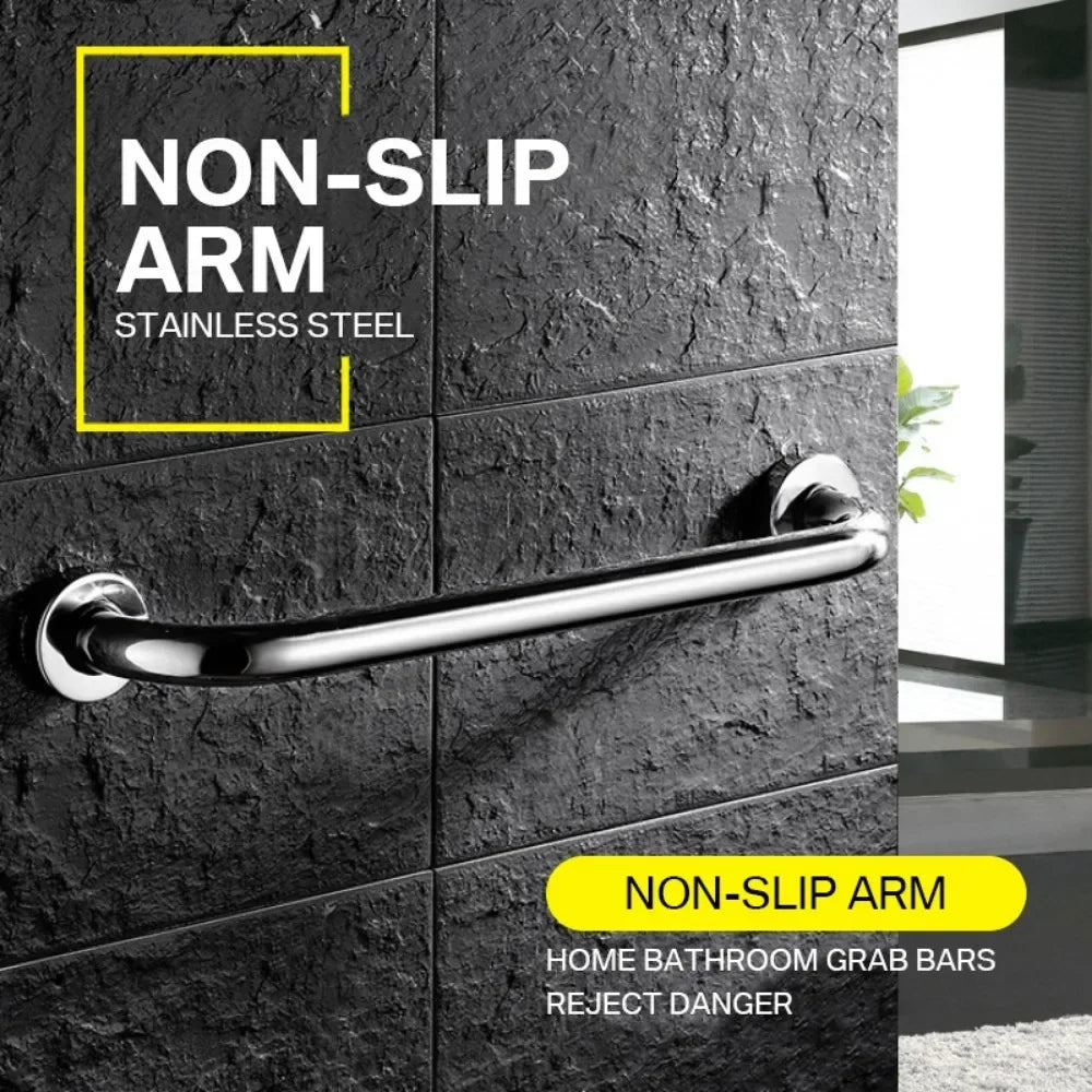 Anti slip Stainless Steel Safety Grab Bar