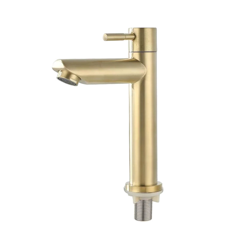 Luxury Single Cold Water Basin Faucet 