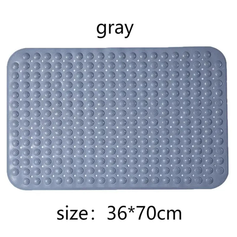 Shower Bath Mat Bath Tub Pad Household Bathroom Hollow Hydrophobic Thicken anti Slip Pad Suction Cup Bathtub Massage Foot Pad