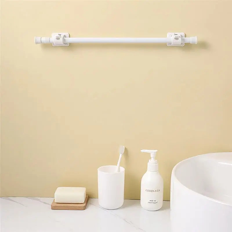 Adjustable  Curtain Rod - Extendable from 30-110CM